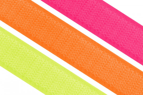 dalipo, Klettband nähbar, 20mm, Neonfarben, Haken