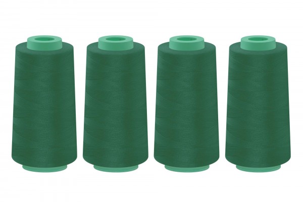 Polyester-Overlockgarn, 2500m, 4 Spulen