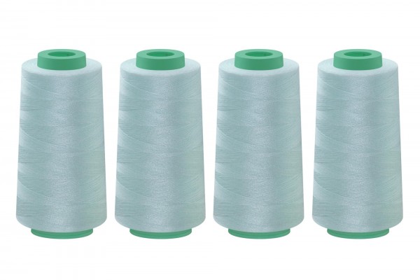 Polyester-Overlockgarn, 2500m, 4 Spulen