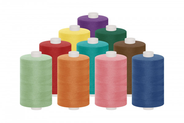 dalipo, Polyester-Nähgarn, 1000m, Standardfarben