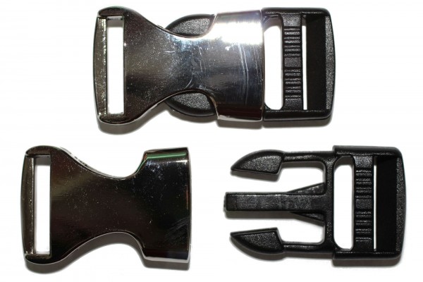dalipo, Steckschnalle, Metall, 20mm