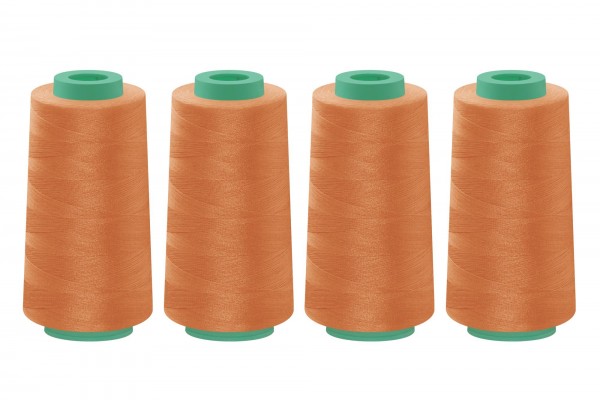 Polyester-Overlockgarn, 2500m, 4 Spulen
