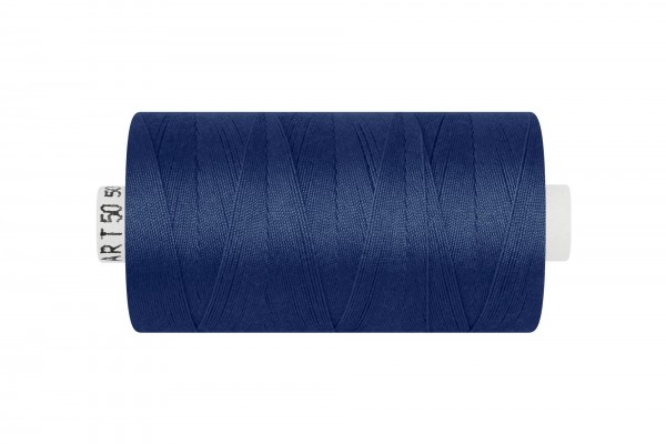 Polyester-Nähgarn, Stärke 50, Jeansgarn, 500m