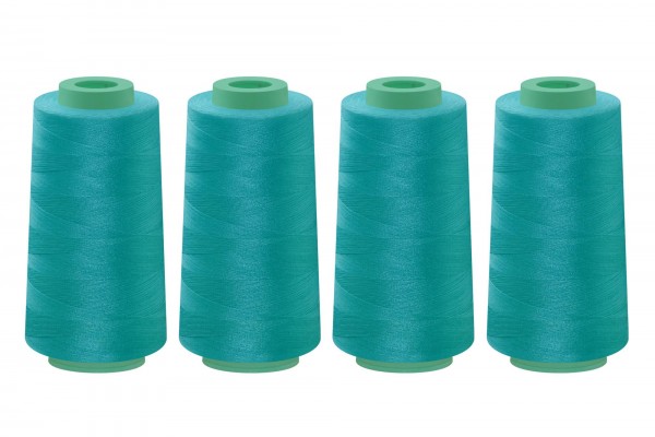 Polyester-Overlockgarn, 2500m, 4 Spulen